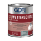 Preview: GORI 99 Deck Holzfassaden-Farbe Silbergrau 0,75 ltr.